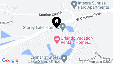 Map of 4731 CLOCK TOWER DR #402, KISSIMMEE FL, 34746