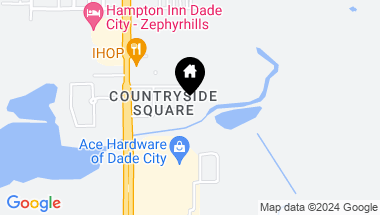Map of 38211 COUNTRYSIDE PL, DADE CITY FL, 33525