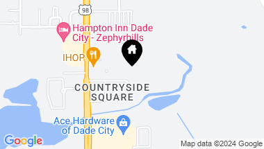 Map of 38151 COUNTRYSIDE PLACE, DADE CITY FL, 33525