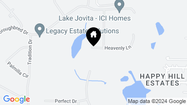 Map of 34448 HEAVENLY LN, DADE CITY FL, 33525