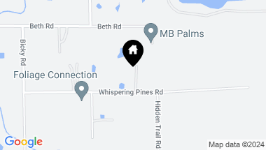 Map of 6903 WHISPERING PINES RD, ORLANDO FL, 32824