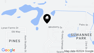 Map of 13793 WINEBERRY DR, DADE CITY FL, 33525