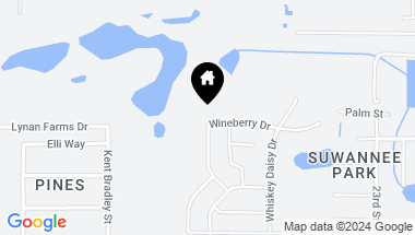 Map of 13797 WINEBERRY DR, DADE CITY FL, 33525