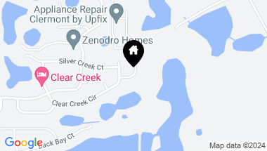 Map of PEBBLE CREEK CT, CLERMONT FL, 34714