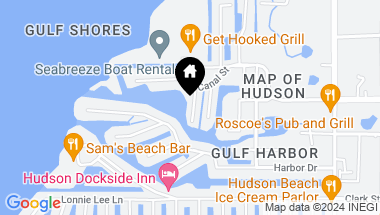 Map of 14217 HENDRY CT, HUDSON FL, 34667