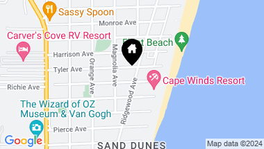Map of 425 TYLER AVE #4B, CAPE CANAVERAL FL, 32920