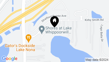 Map of 10200 KIRBY SMITH RD, ORLANDO FL, 32832