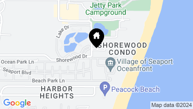 Map of 601 SHOREWOOD DR #G203, CAPE CANAVERAL FL, 32920