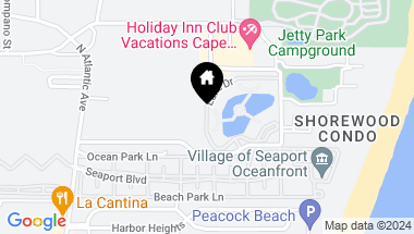 Map of 8921 LAKE DR #504, CAPE CANAVERAL FL, 32920