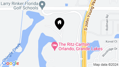 Map of 4126 GRANDE BRICK LOOP #33, ORLANDO FL, 32837