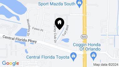 Map of 9925 SWEEPSTAKES LN ##6, ORLANDO FL, 32837