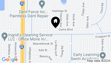 Map of 5545 CURTIS BLVD, COCOA FL, 32927