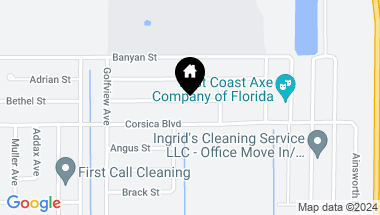 Map of 6213 BRANDT ST, COCOA FL, 32927