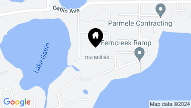 Map of 1259 OLD MILL RD, ORLANDO FL, 32806