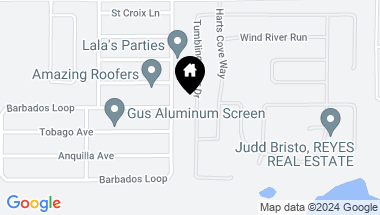 Map of 3344 TUMBLING RIVER DR, CLERMONT FL, 34711
