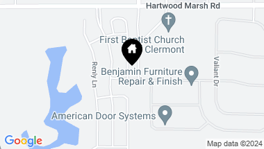 Map of 4502 DAVOS DR, CLERMONT FL, 34711