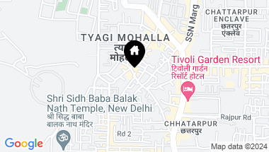 Map of Palm Drive Chattarpur, New Delhi DL