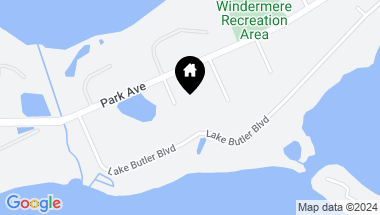Map of 3443 WILD MYRTLE CT, WINDERMERE FL, 34786