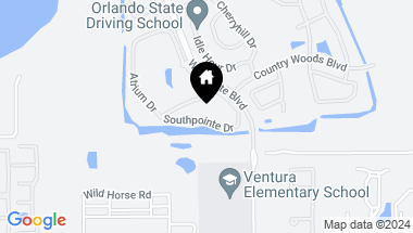 Map of 3900 SOUTHPOINTE DR #120, ORLANDO FL, 32822