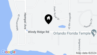 Map of 0 WINDY RIDGE RD, WINDERMERE FL, 34786
