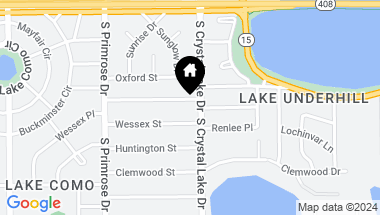 Map of 3112 PICKFAIR ST, ORLANDO FL, 32803