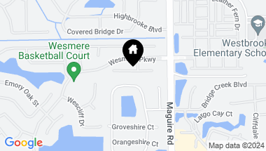 Map of 8 HEATHER GREEN CT, OCOEE FL, 34761