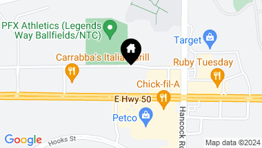 Map of 2430 E HIGHWAY 50 #A & B, CLERMONT FL, 34711