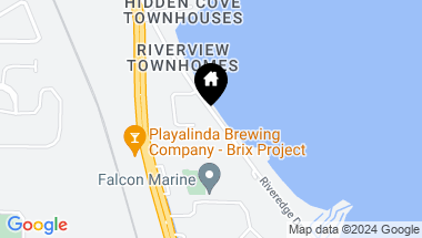 Map of 5230 RIVEREDGE DR, TITUSVILLE FL, 32780