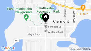 Map of 12447 COUNTY ROAD 561, CLERMONT FL, 34711