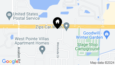 Map of 14650 W COLONIAL DR, WINTER GARDEN FL, 34787