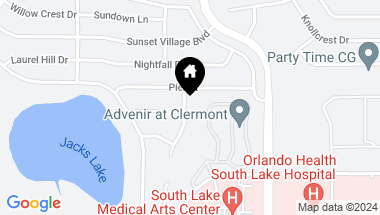 Map of 759 LAKEVIEW POINTE DR, CLERMONT FL, 34711