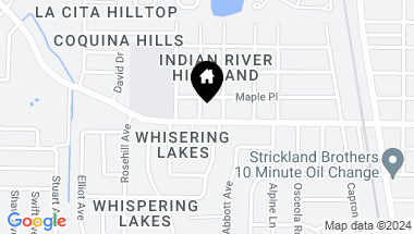 Map of 4295 THOR AVE, TITUSVILLE FL, 32780