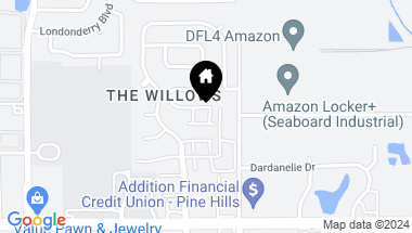 Map of 2912 EASTERN WILLOW AVE, ORLANDO FL, 32808