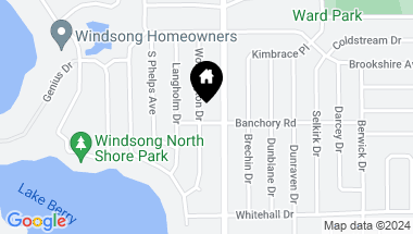 Map of 532 WORTHINGTON DR, WINTER PARK FL, 32789