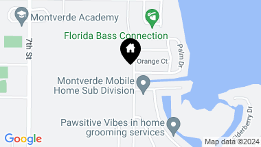 Map of 17049 BAY AVE, MONTVERDE FL, 34756