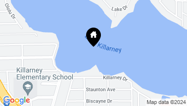 Map of 1949 KILLARNEY DR, WINTER PARK FL, 32789