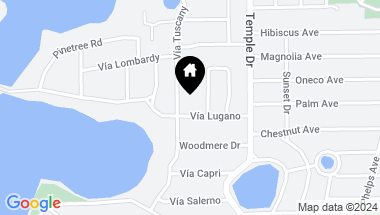 Map of 1131 VIA LUGANO, WINTER PARK FL, 32789