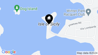 Map of 4 ISLE OF SICILY, WINTER PARK FL, 32789