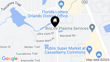Map of 553 FINCHLEY RD #553, MAITLAND FL, 32751