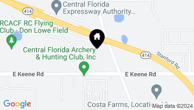 Map of 2301 CORAL HILLS RD, APOPKA FL, 32703