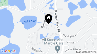 Map of 836 MATTOCKS CT, CASSELBERRY FL, 32707