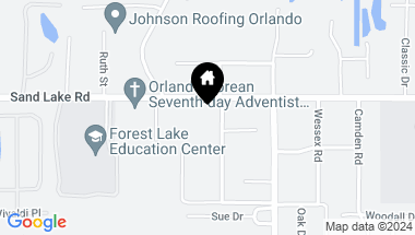 Map of 1210 NEW JERSEY AVE, ALTAMONTE SPRINGS FL, 32714