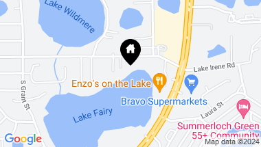 Map of 858 E WILDMERE AVE, LONGWOOD FL, 32750