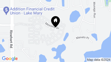 Map of 3321 MESSINA DR, LAKE MARY FL, 32746