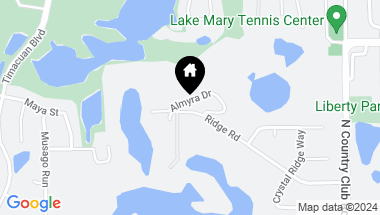 Map of 290 LAKESHORE DR, LAKE MARY FL, 32746