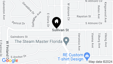 Map of 709 SULLIVAN ST, DELTONA FL, 32725