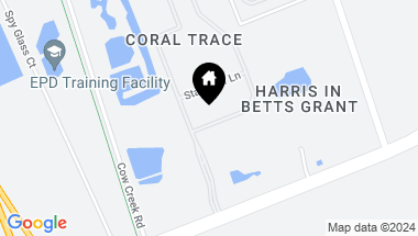 Map of 509 CORAL TRACE BLVD, EDGEWATER FL, 32132