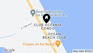 Map of 3001 S ATLANTIC AVE #502, NEW SMYRNA BEACH FL, 32169