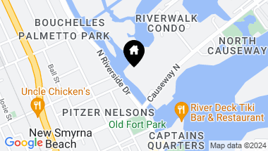 Map of 3 RIVERWALK DR #302, NEW SMYRNA BEACH FL, 32169