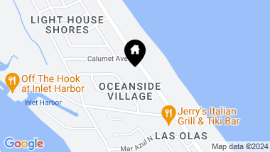 Map of 4776 S Atlantic Avenue, Ponce Inlet FL, 32127